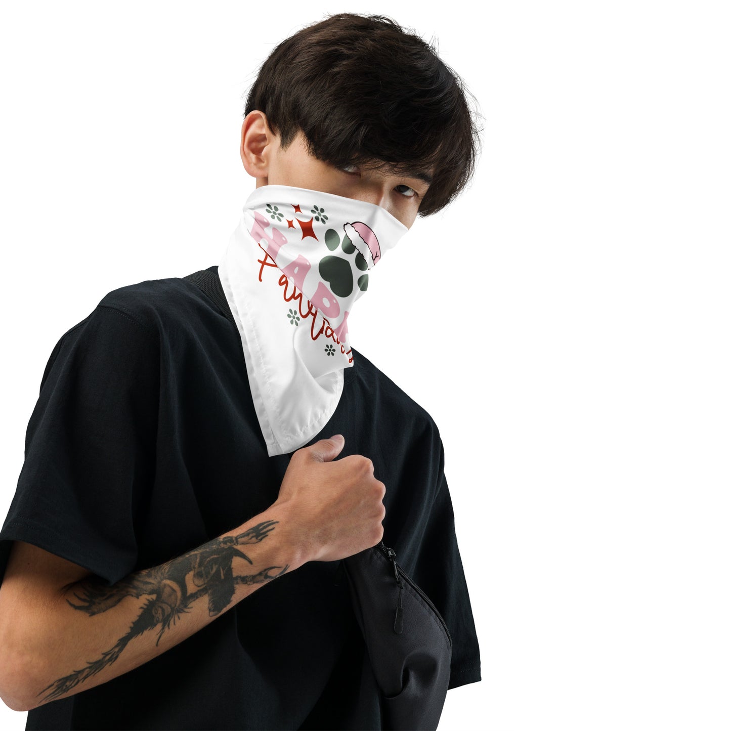 Happy Pawlidays Dog Bandana