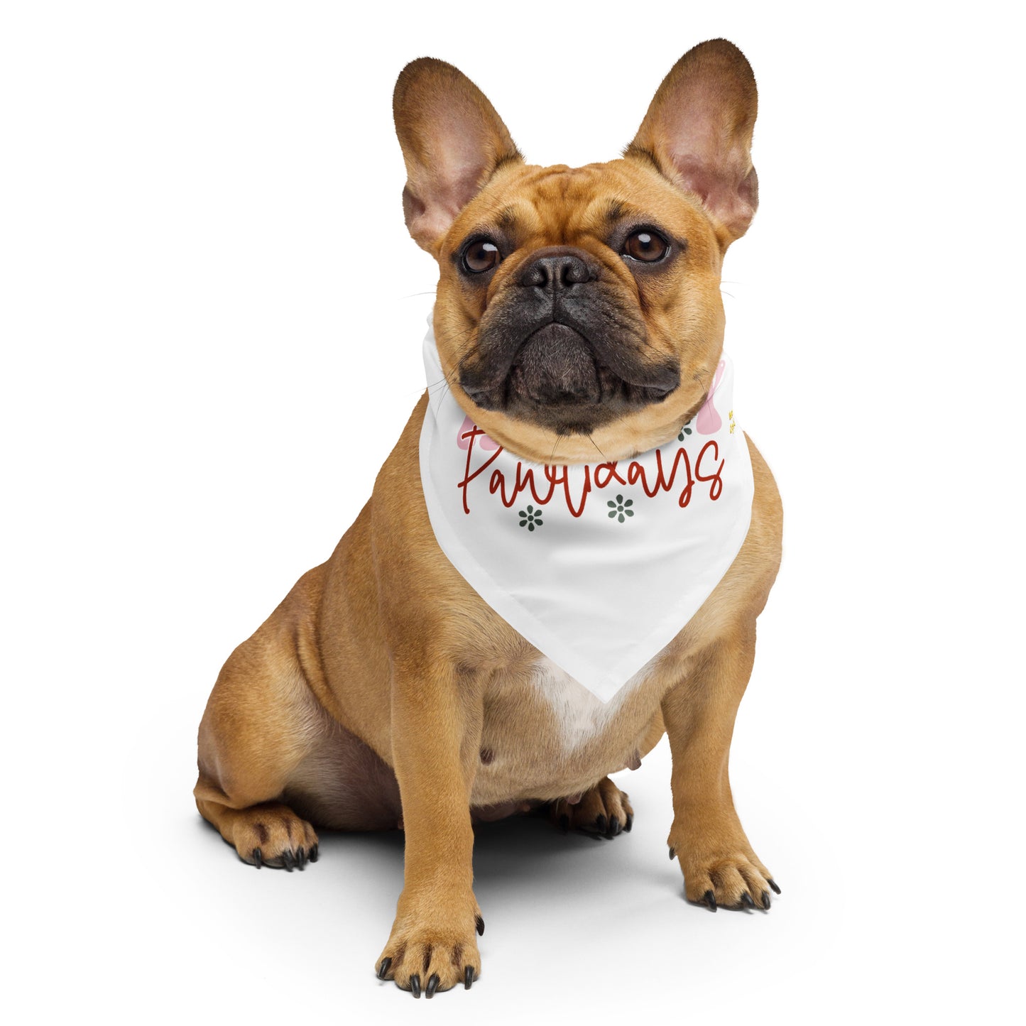 Happy Pawlidays Dog Bandana