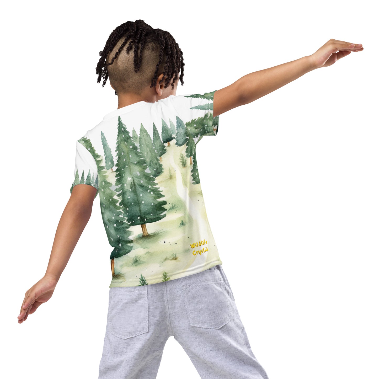 Fox Friend Kids all-over print Shirt