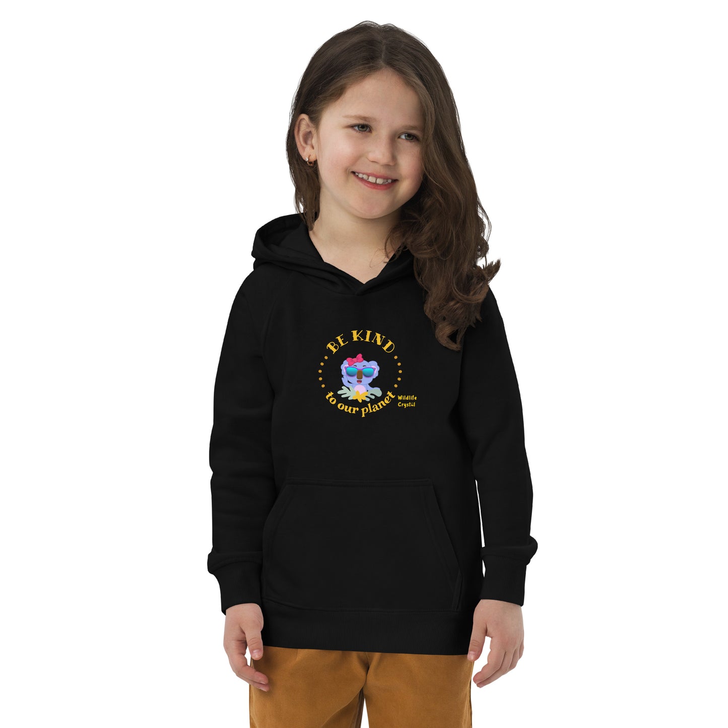 Be Kind To Our Planet Kids Eco Hoodie