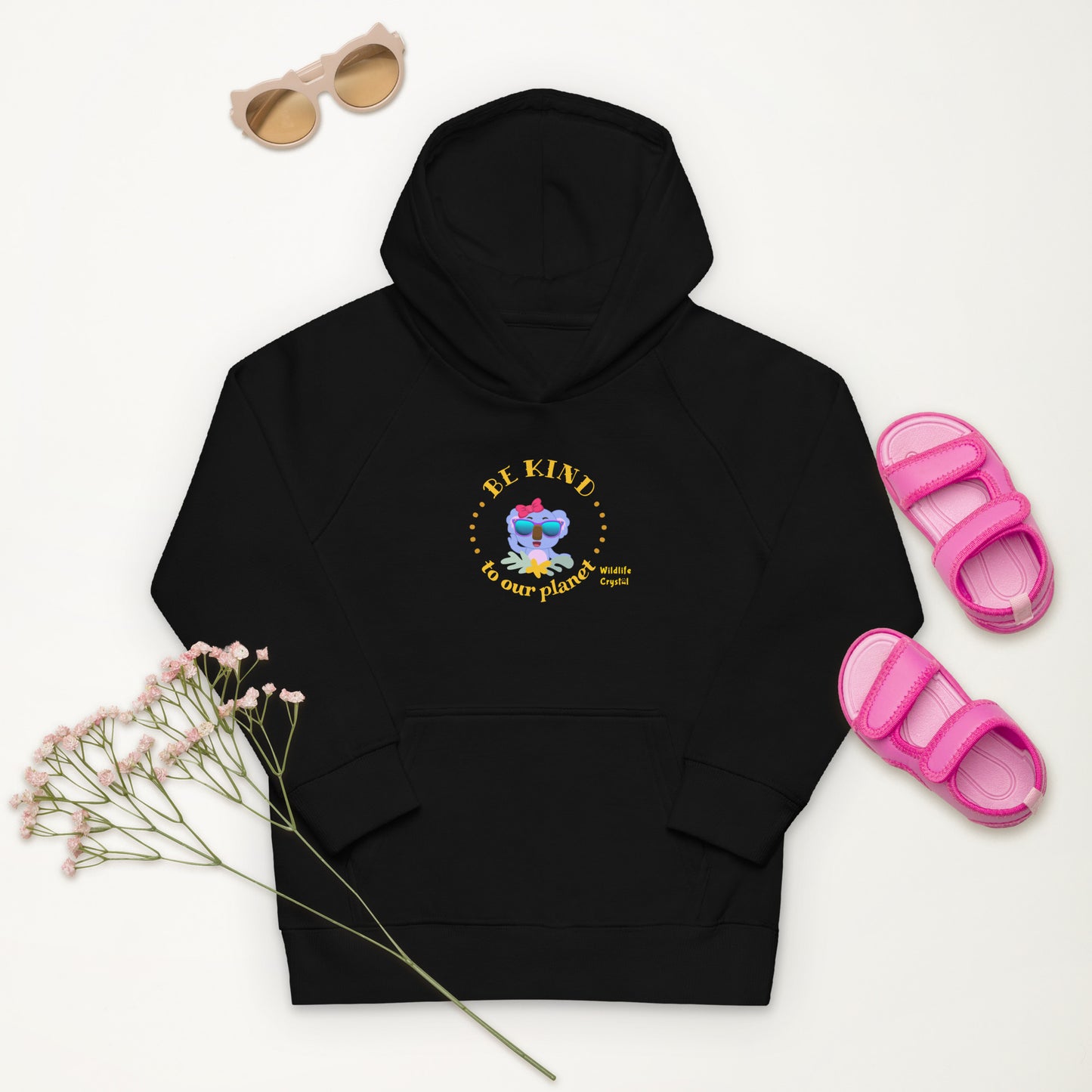 Be Kind To Our Planet Kids Eco Hoodie