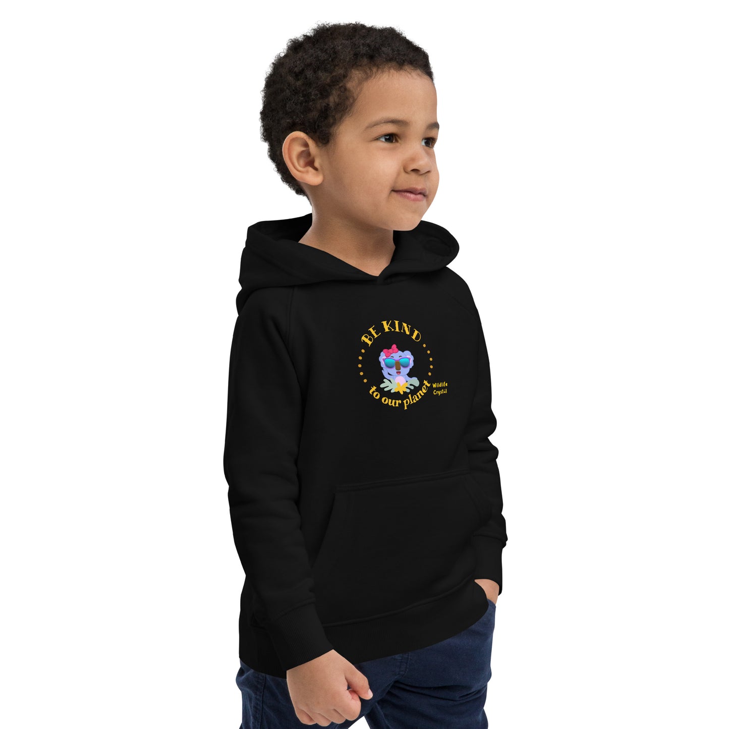 Be Kind To Our Planet Kids Eco Hoodie