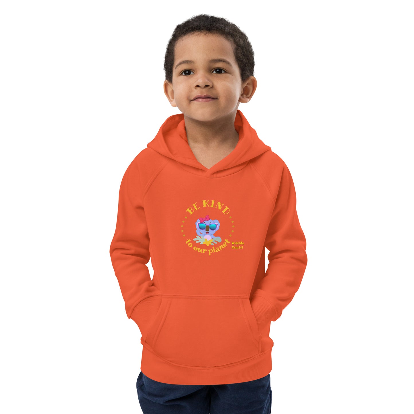 Be Kind To Our Planet Kids Eco Hoodie