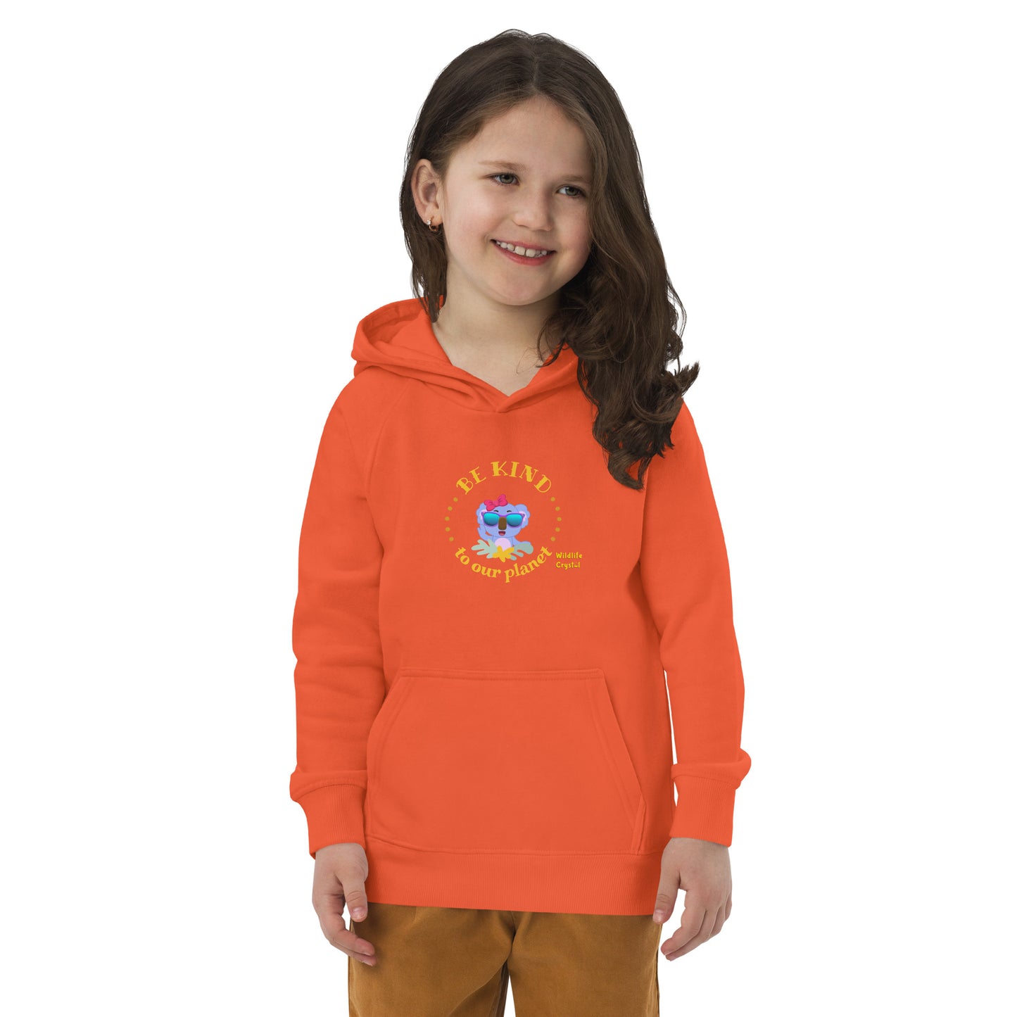 Be Kind To Our Planet Kids Eco Hoodie