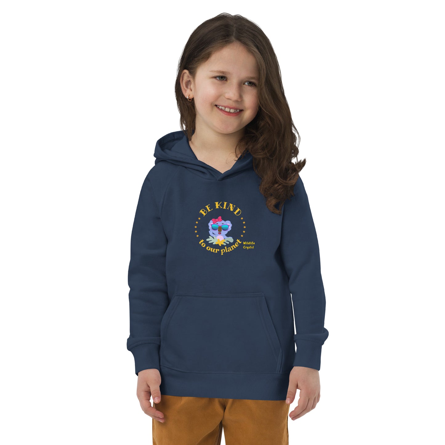 Be Kind To Our Planet Kids Eco Hoodie