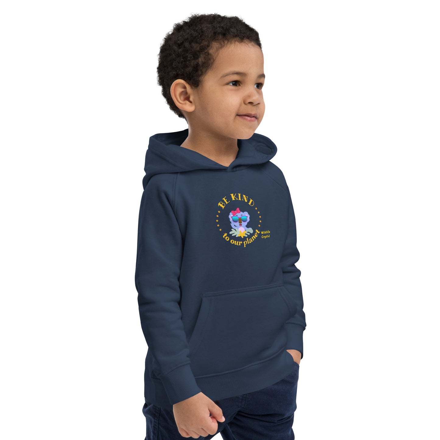 Be Kind To Our Planet Kids Eco Hoodie