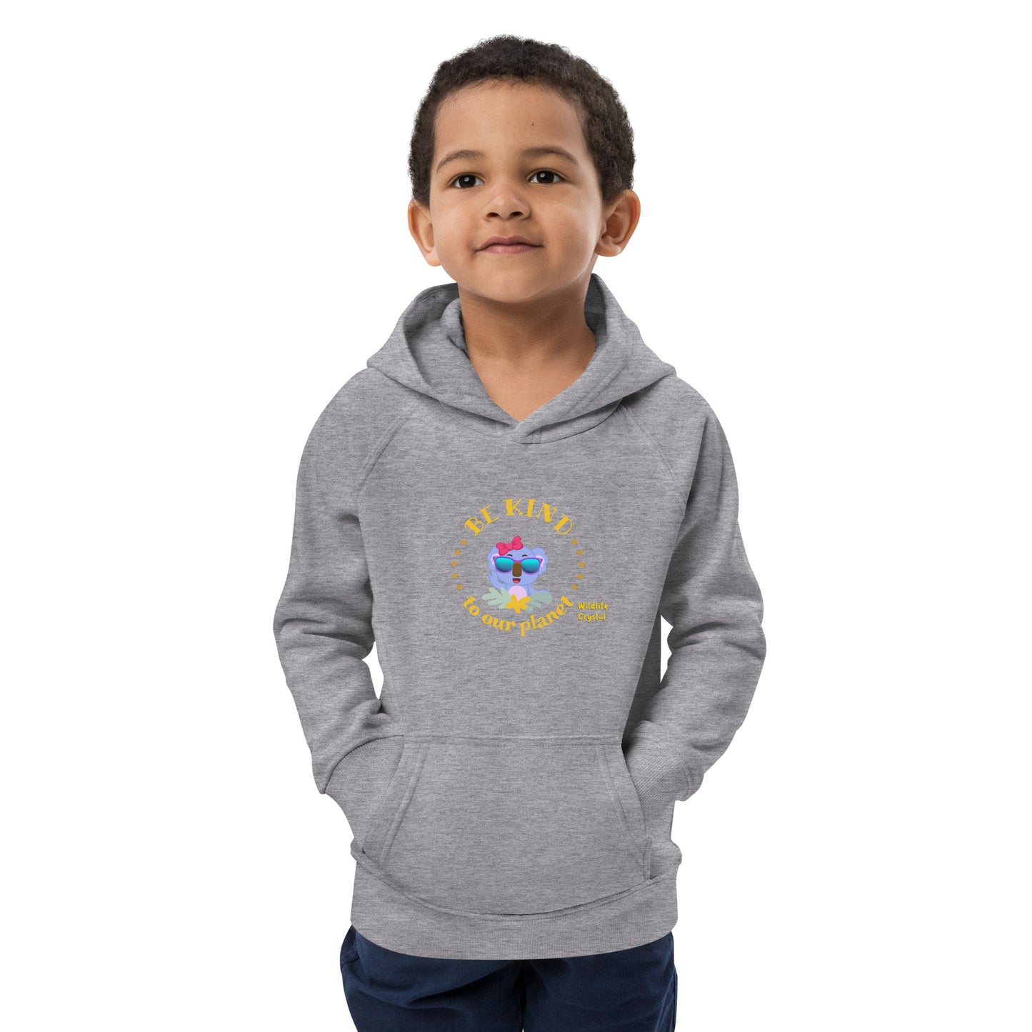 Be Kind To Our Planet Kids Eco Hoodie