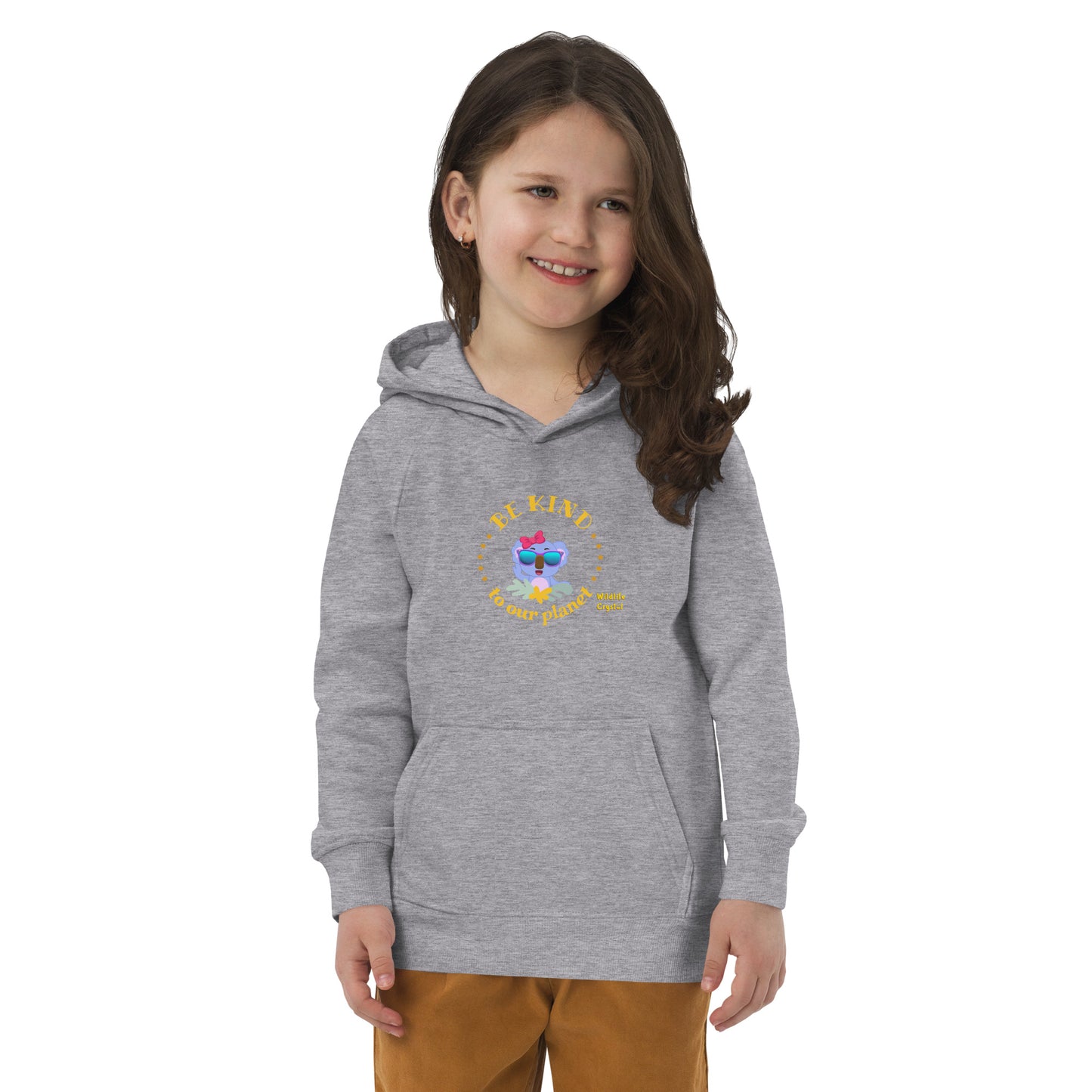 Be Kind To Our Planet Kids Eco Hoodie