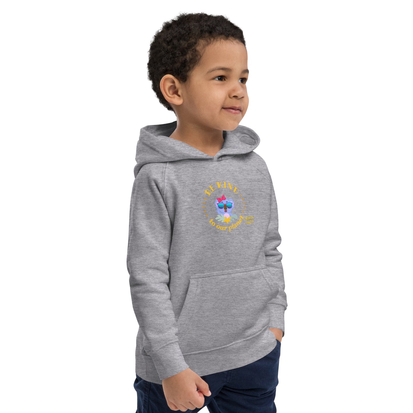 Be Kind To Our Planet Kids Eco Hoodie