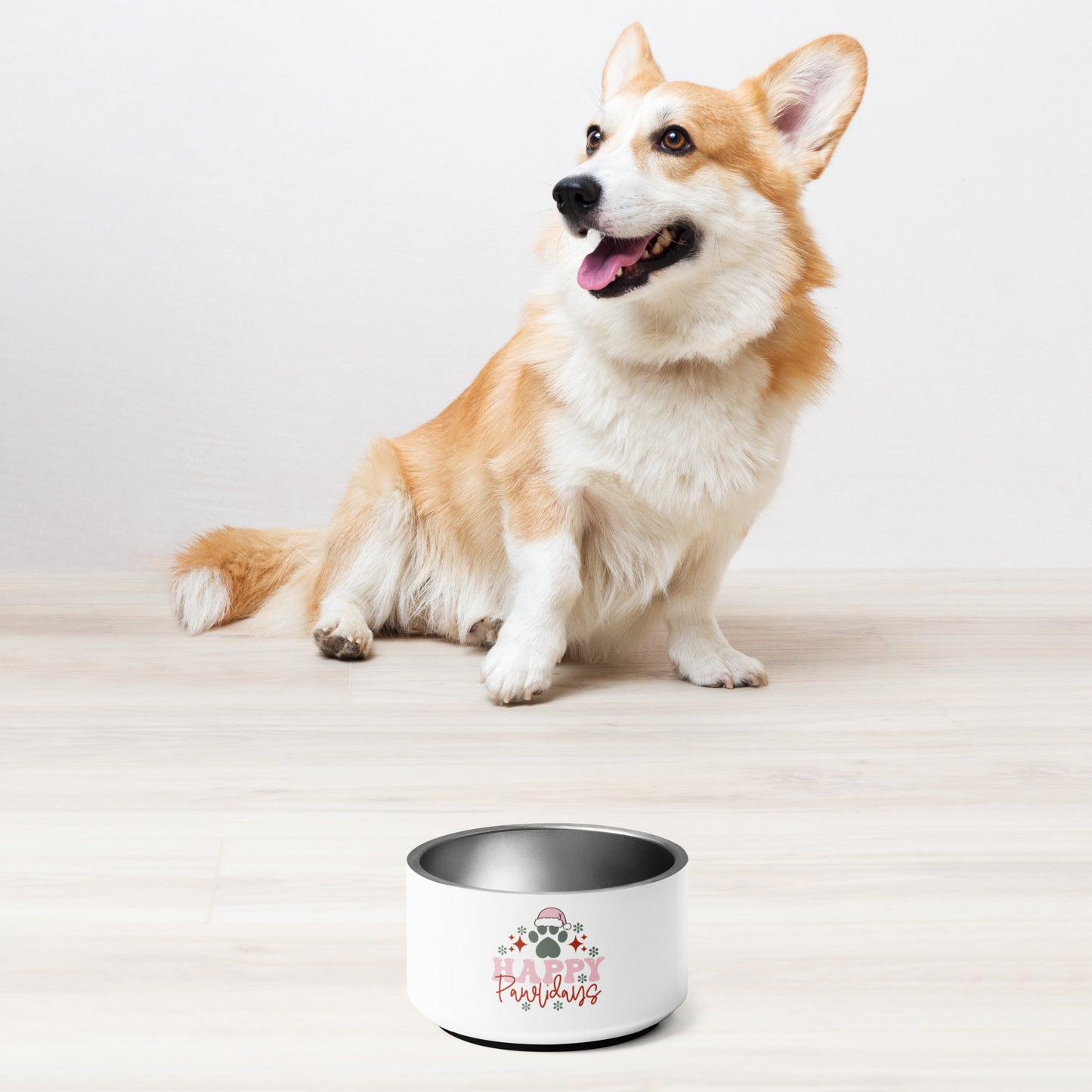 Happy Pawlidays Pet bowl