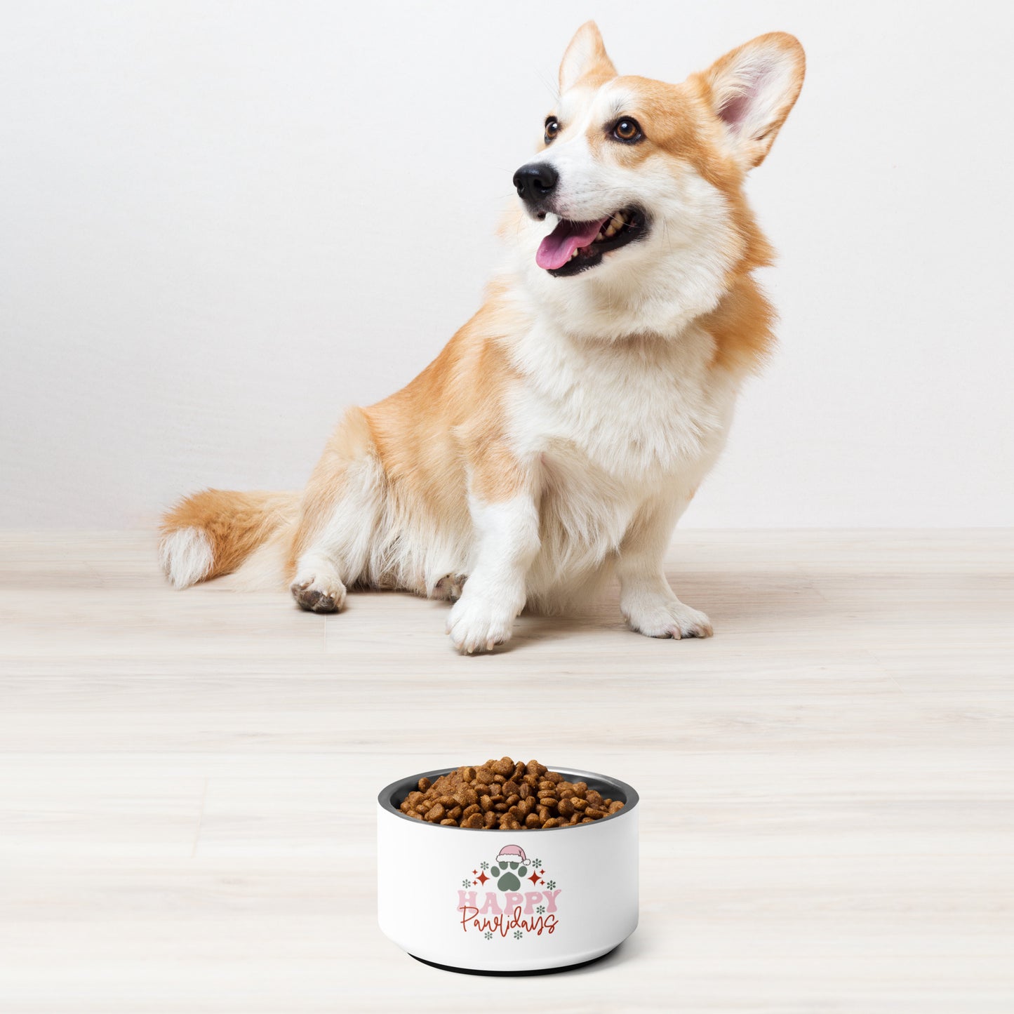 Happy Pawlidays Pet bowl