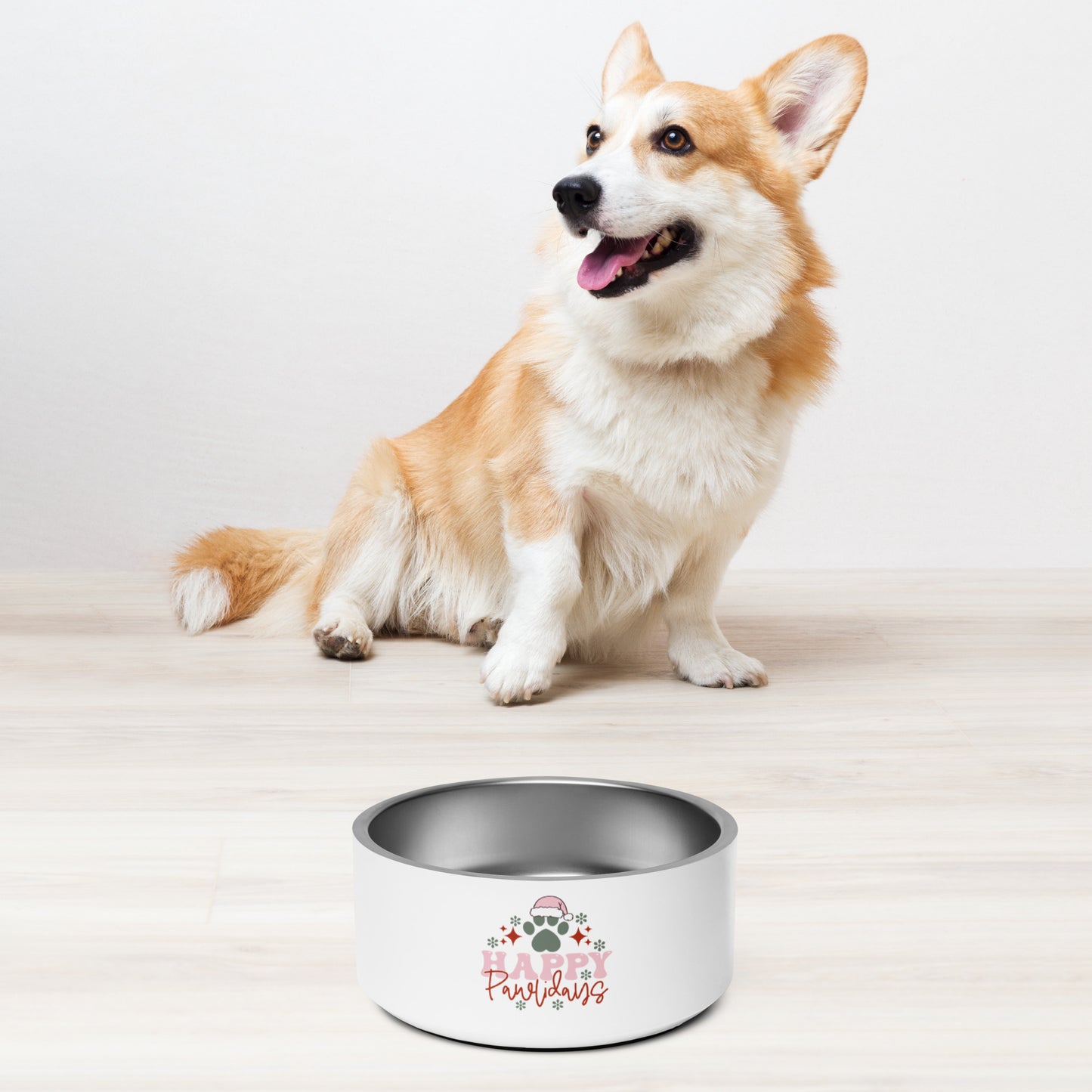 Happy Pawlidays Pet bowl