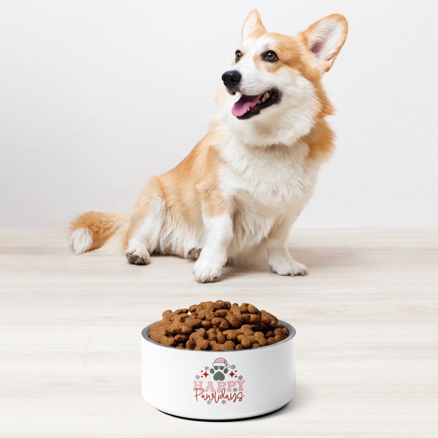Happy Pawlidays Pet bowl
