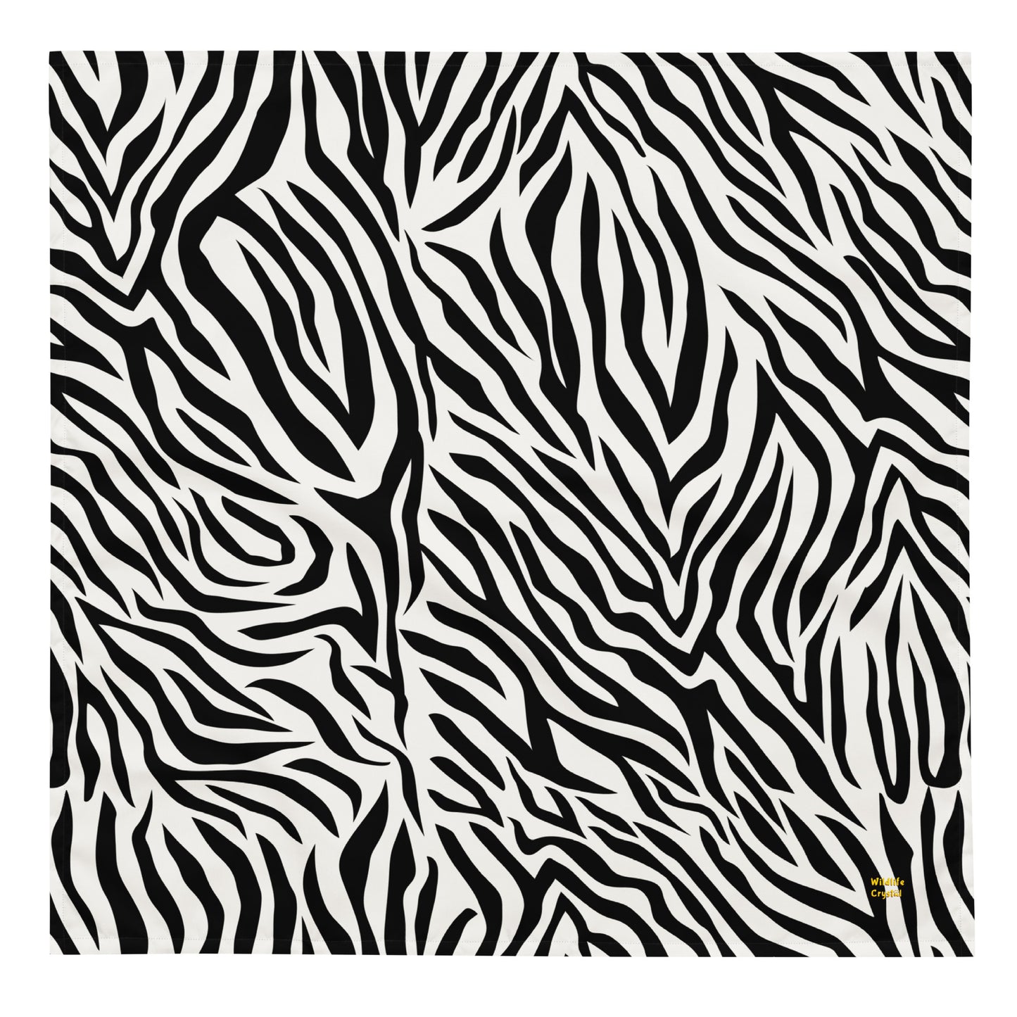 Zebra Print Dog Bandana