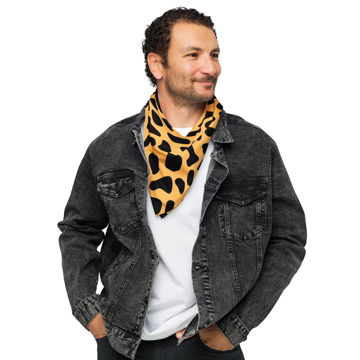 Cheetah Print Dog Bandana