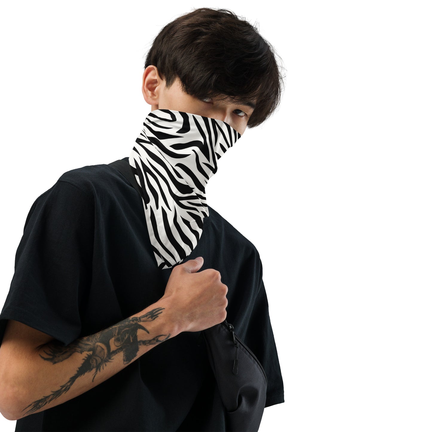 Zebra Print Dog Bandana