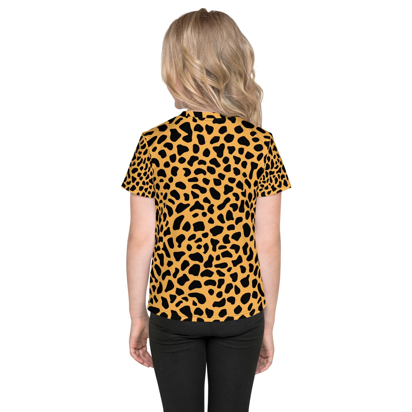 Cheetah Kids All Over Print Shirt