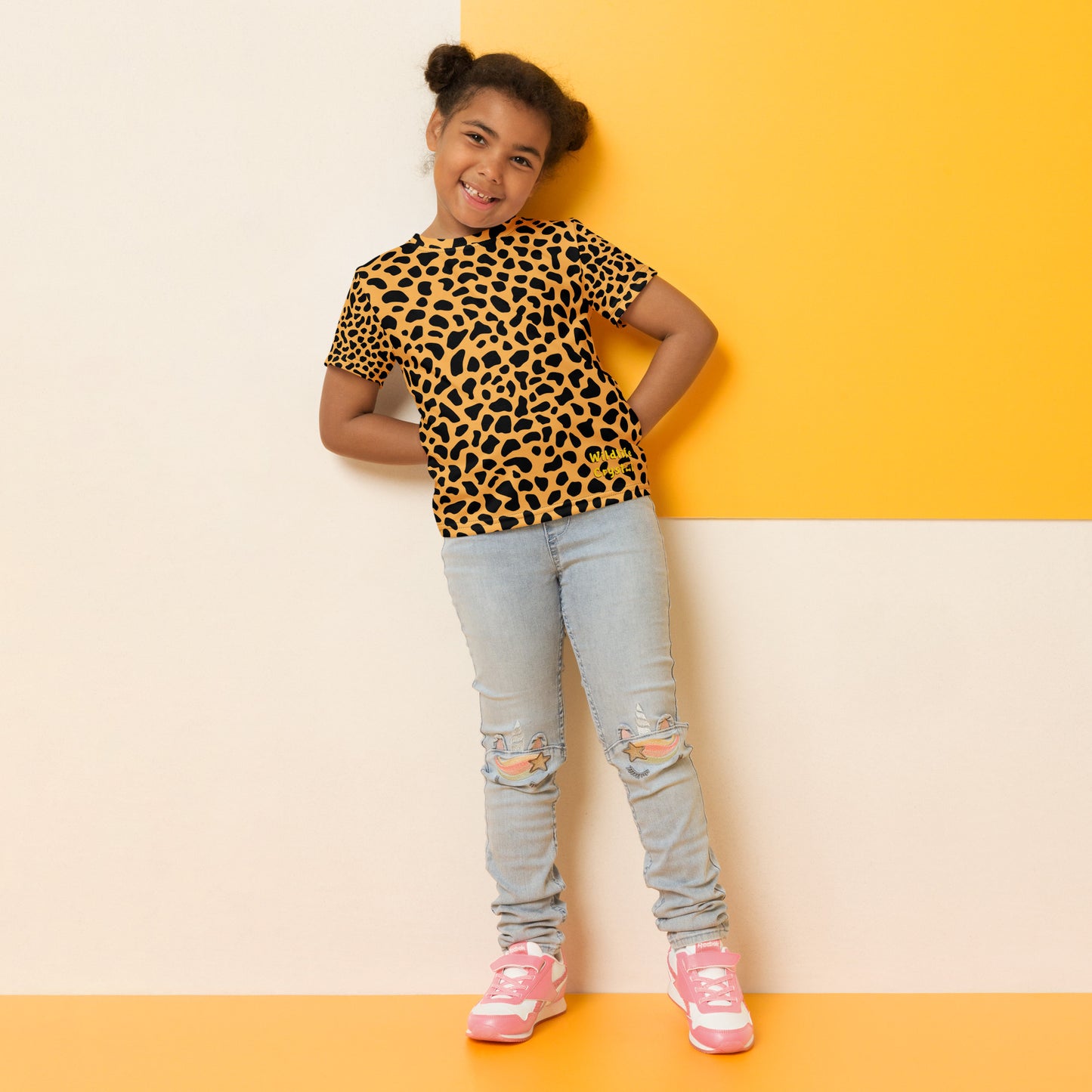 Cheetah Kids All Over Print Shirt