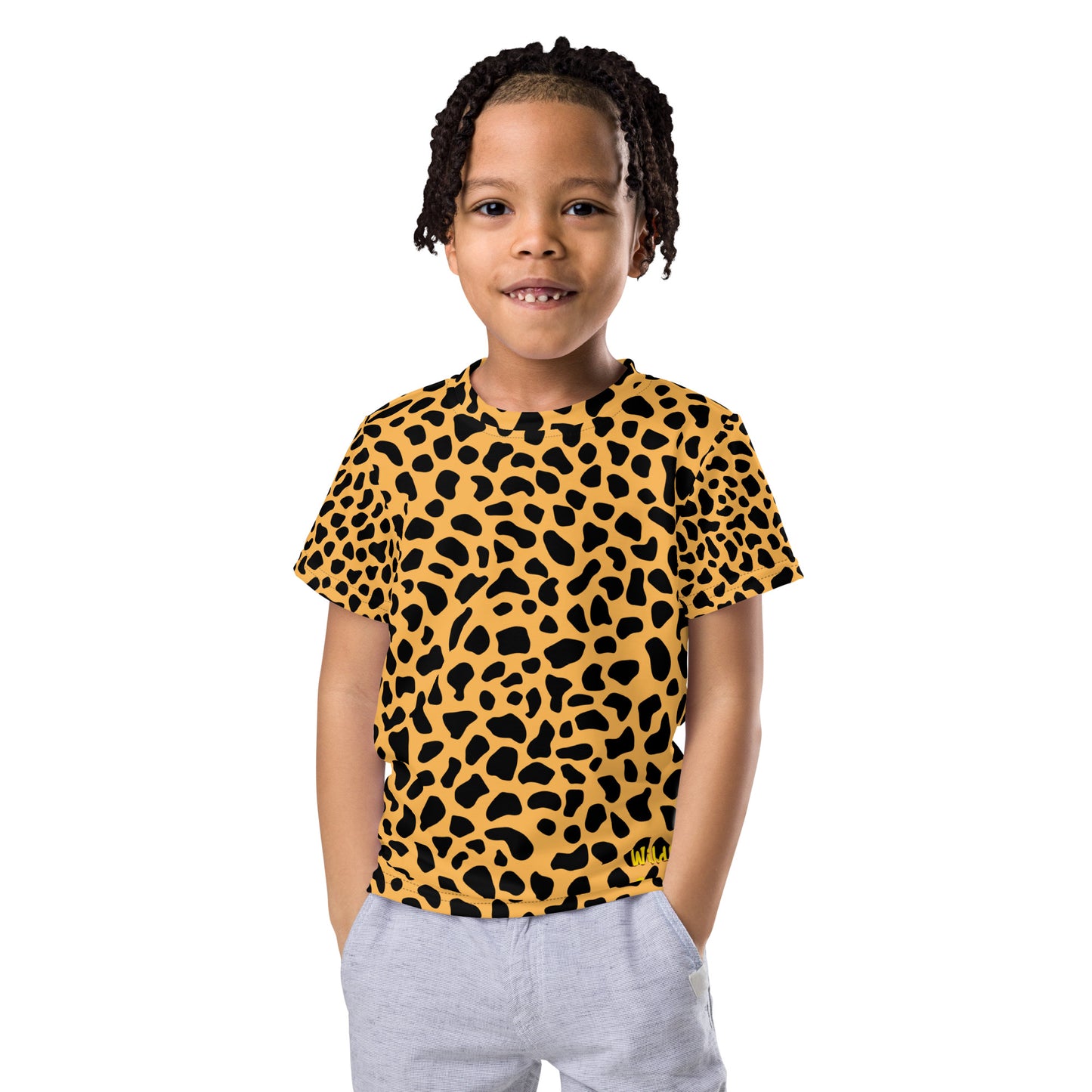 Cheetah Kids All Over Print Shirt