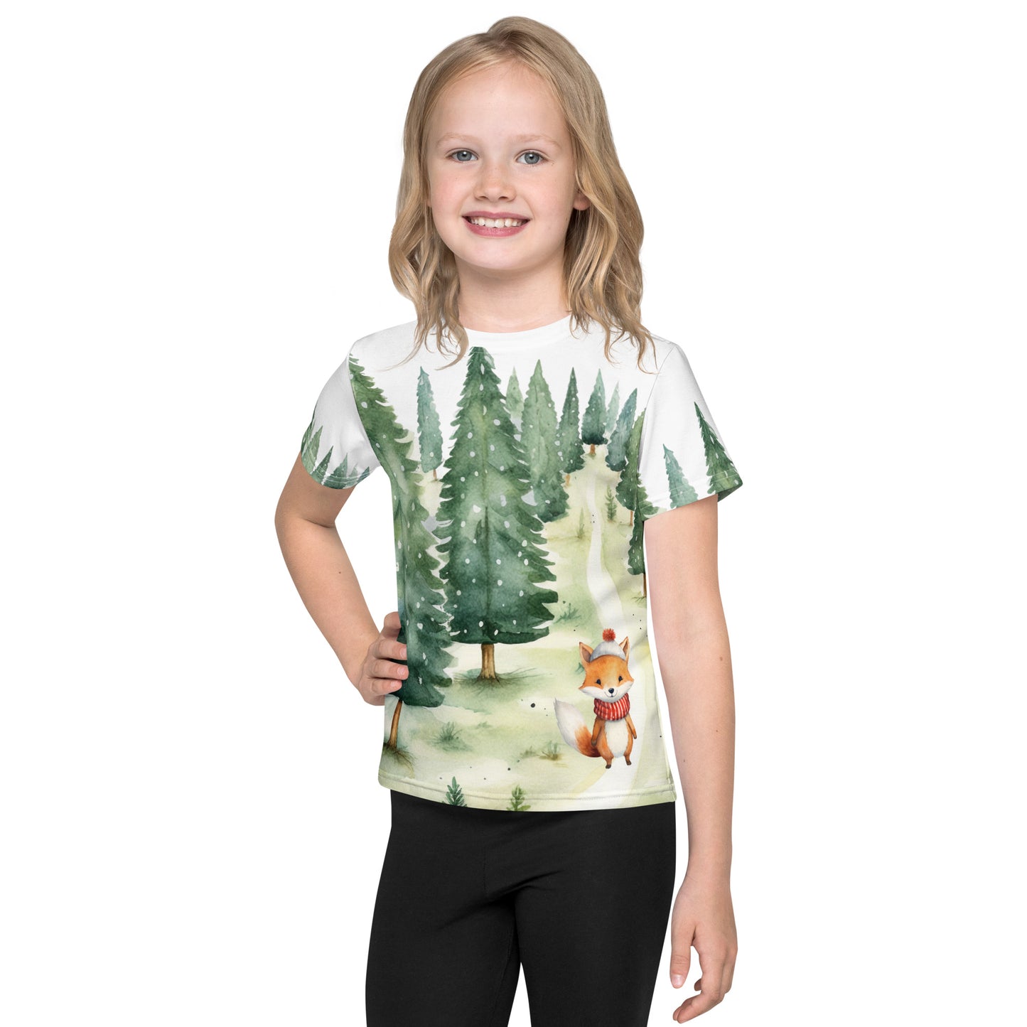 Fox Friend Kids all-over print Shirt