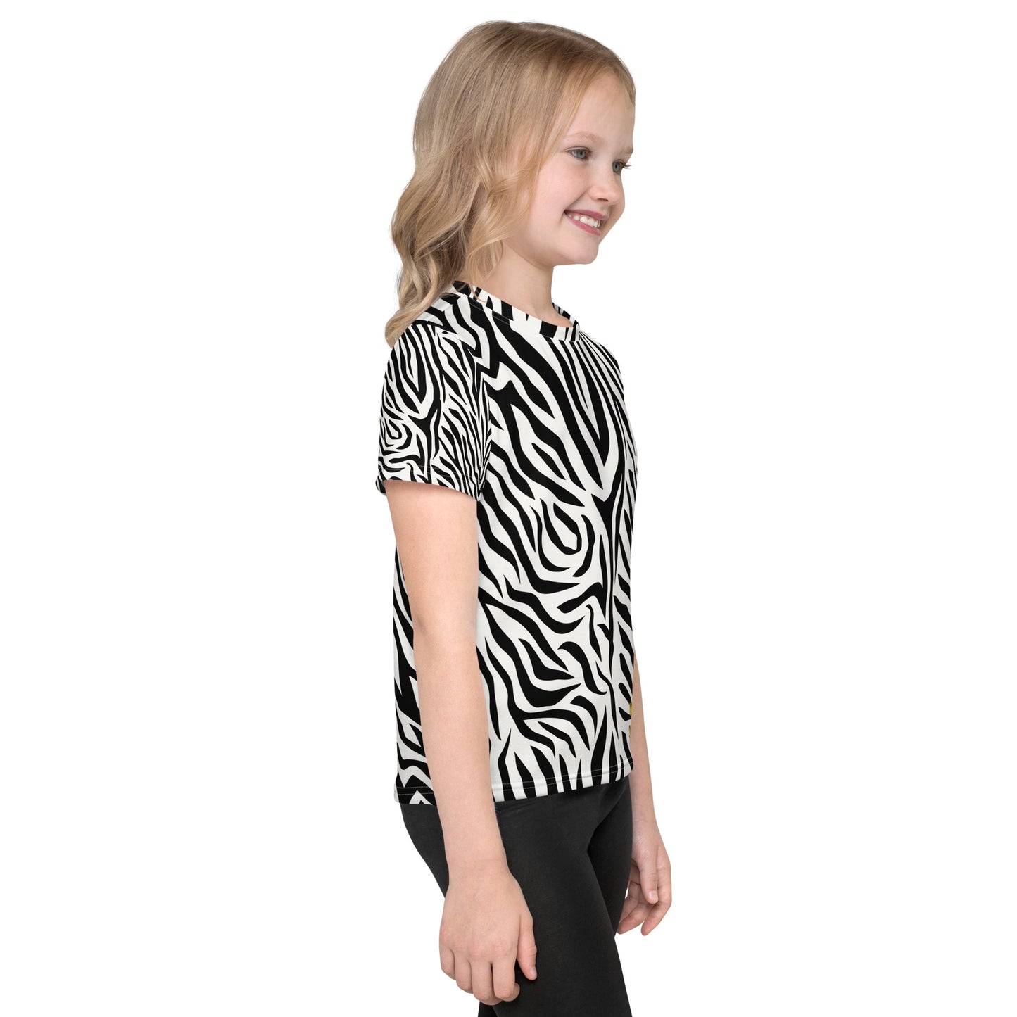 Zebra All Over Print Kids Shirt