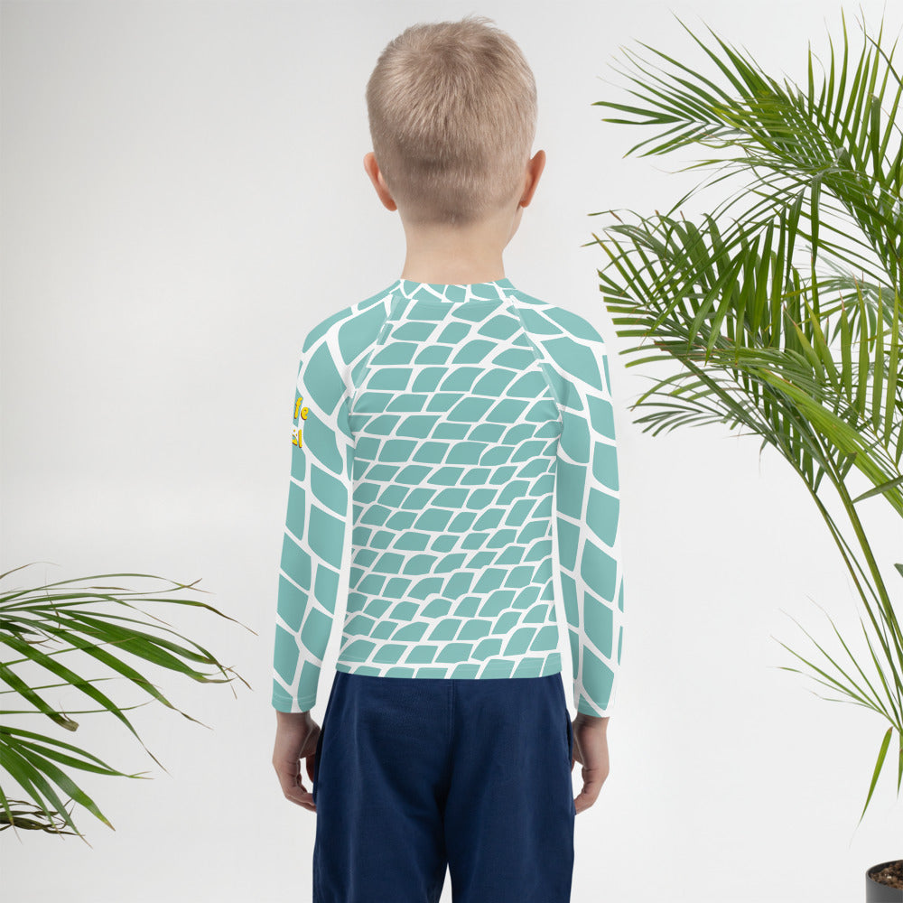 Ocean Love Fish Kids Rash Guard