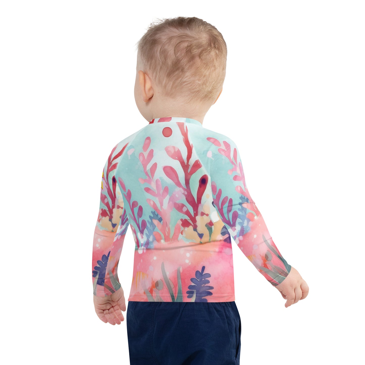 Ocean Love Sea Turtle Kids Rash Guard