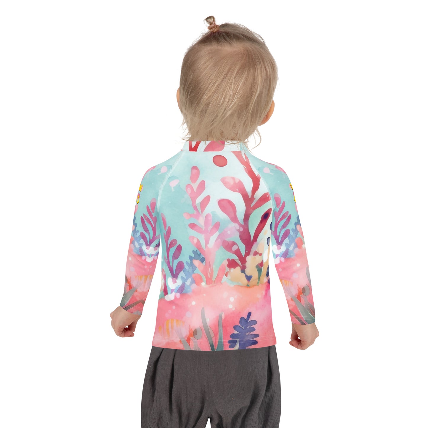 Ocean Love Sea Turtle Kids Rash Guard