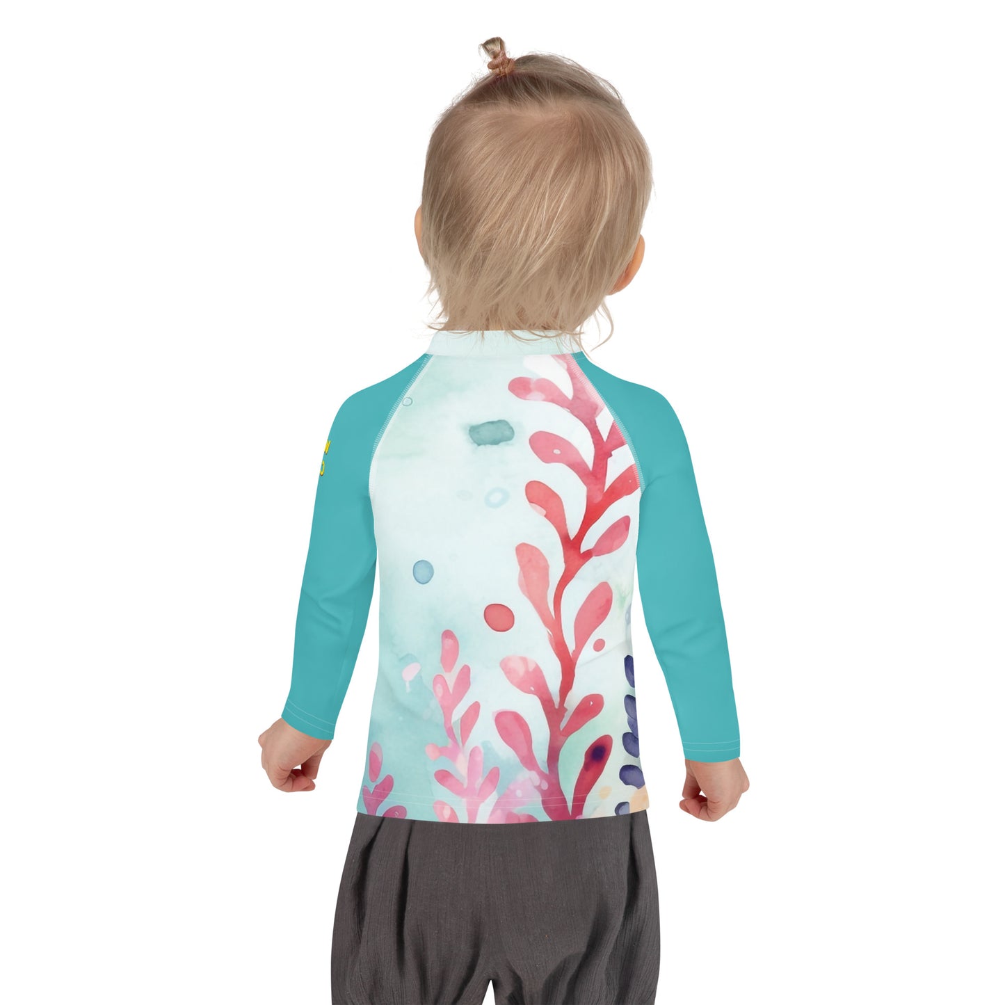 Ocean Love Shark Kids Rash Guard