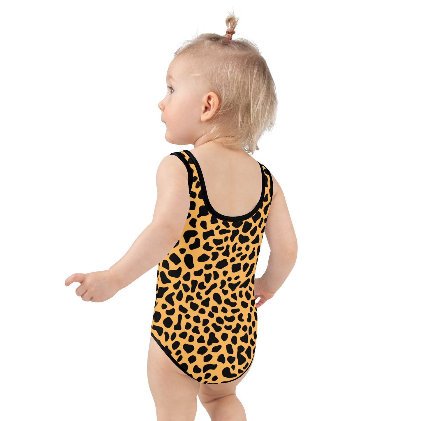 Cheetah All-Over Print Kids Swimsuit