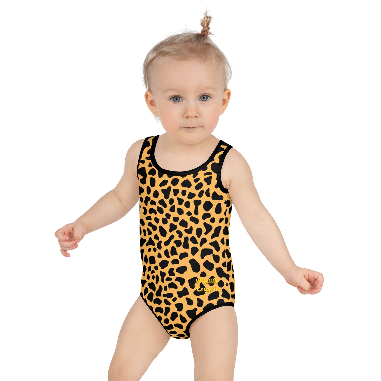 Cheetah All-Over Print Kids Swimsuit