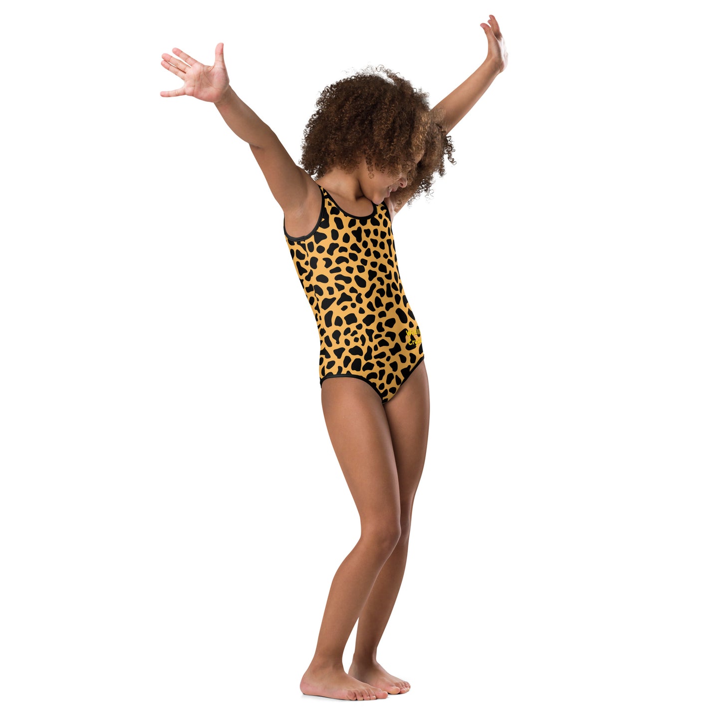 Cheetah All-Over Print Kids Swimsuit