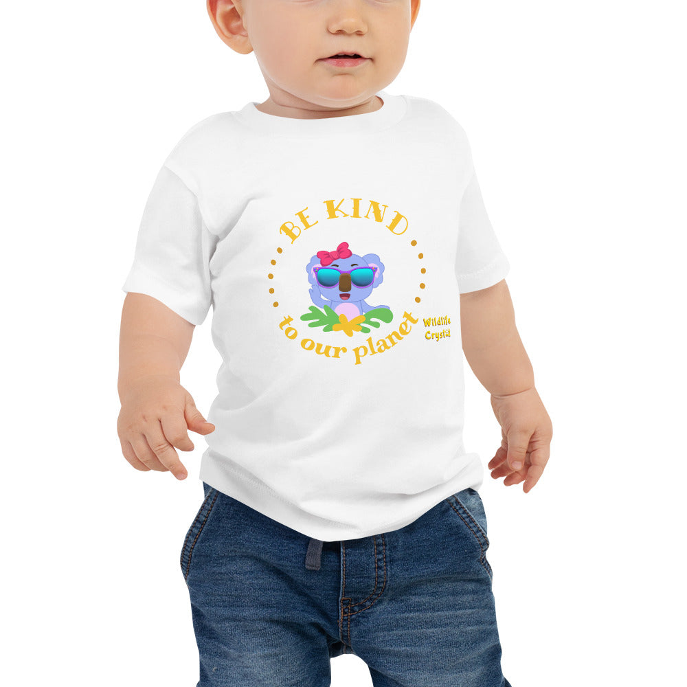 Be Kind To Our Planet Baby Short Sleeve Tee