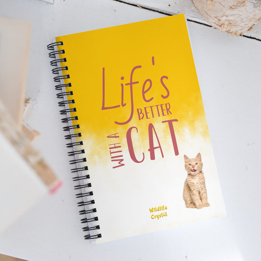 Life's Better with a Cat Wildlife Explorers Journal