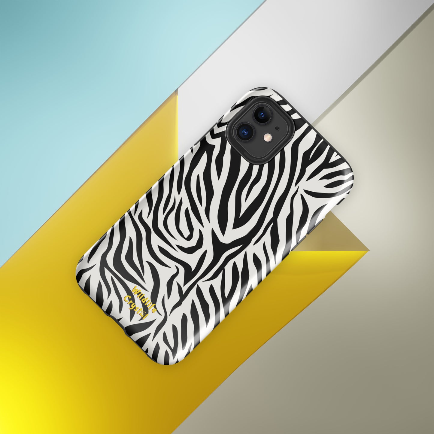 Zebra Print Tough Case for iPhone®