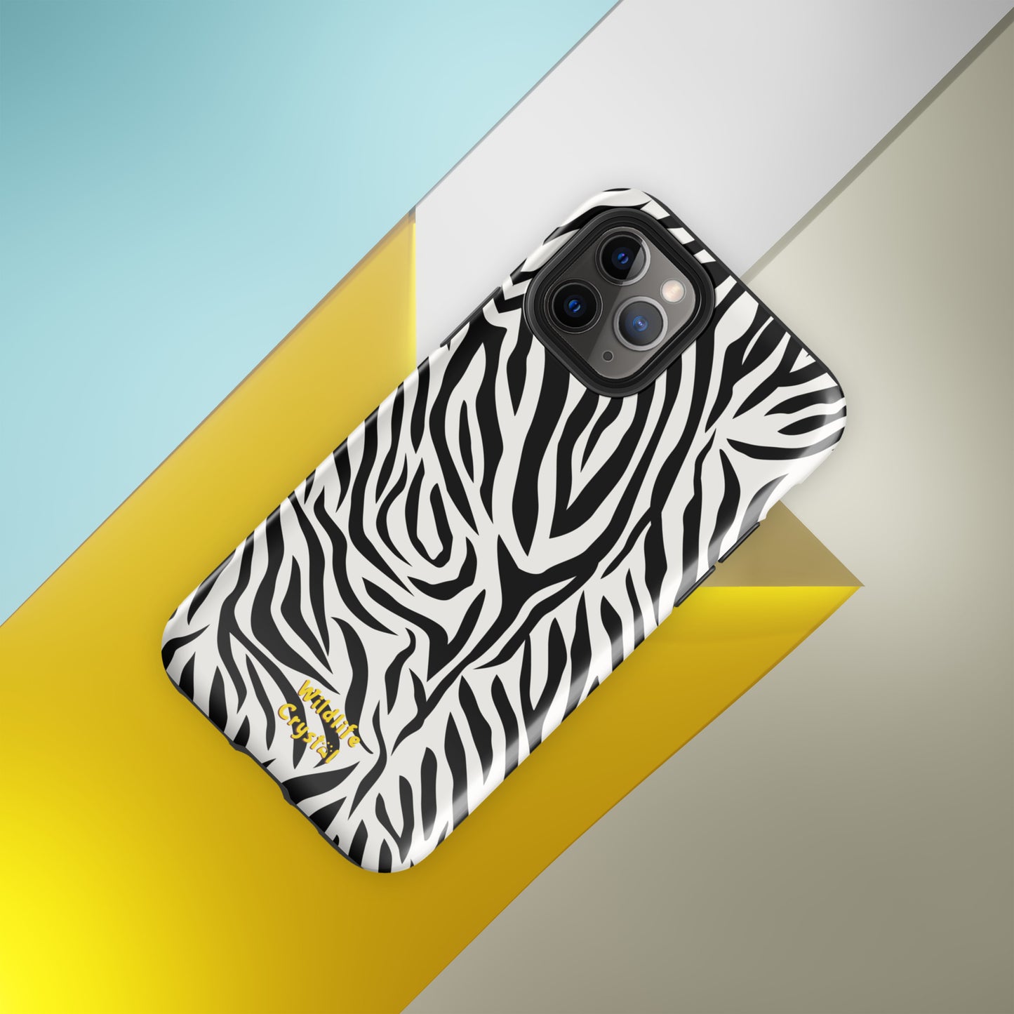 Zebra Print Tough Case for iPhone®