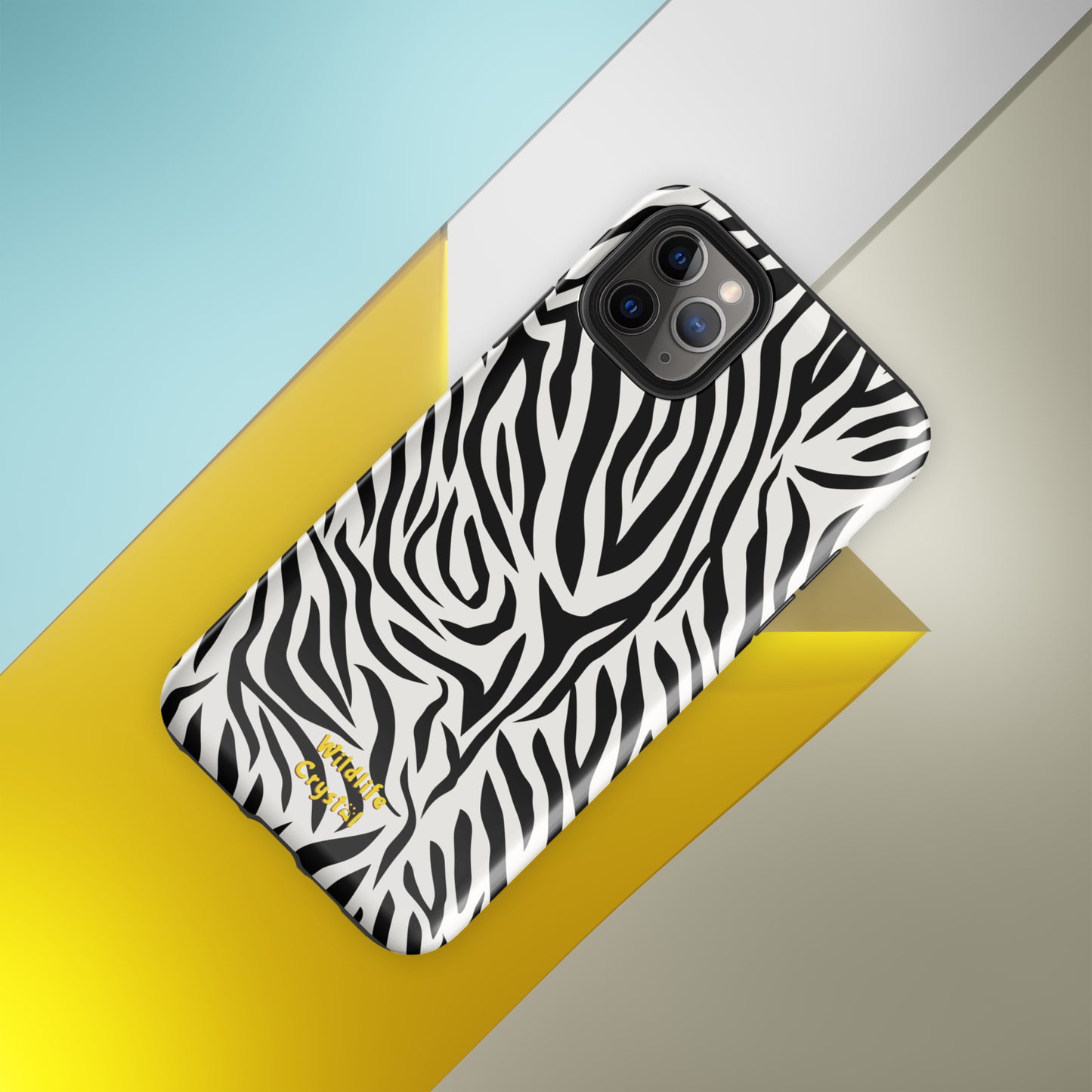 Zebra Print Tough Case for iPhone®