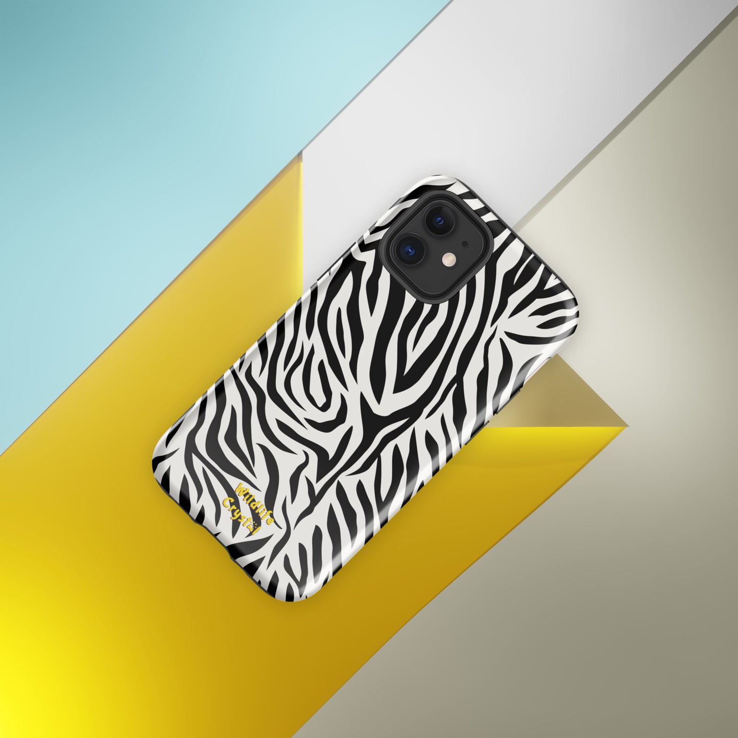 Zebra Print Tough Case for iPhone®