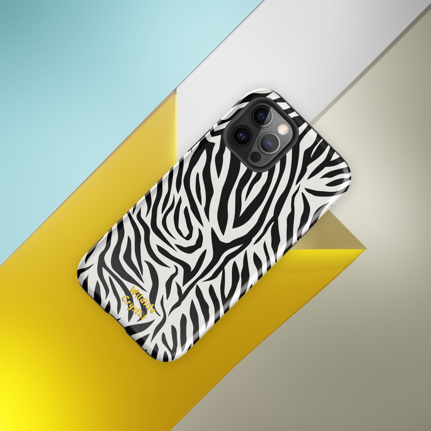 Zebra Print Tough Case for iPhone®