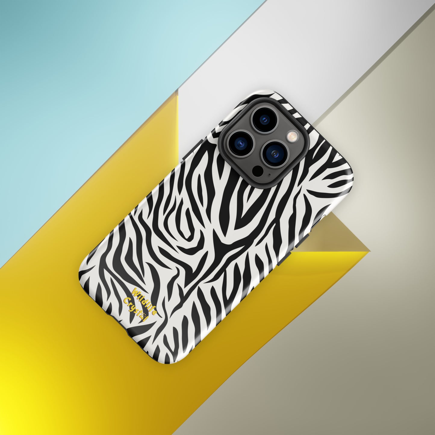 Zebra Print Tough Case for iPhone®