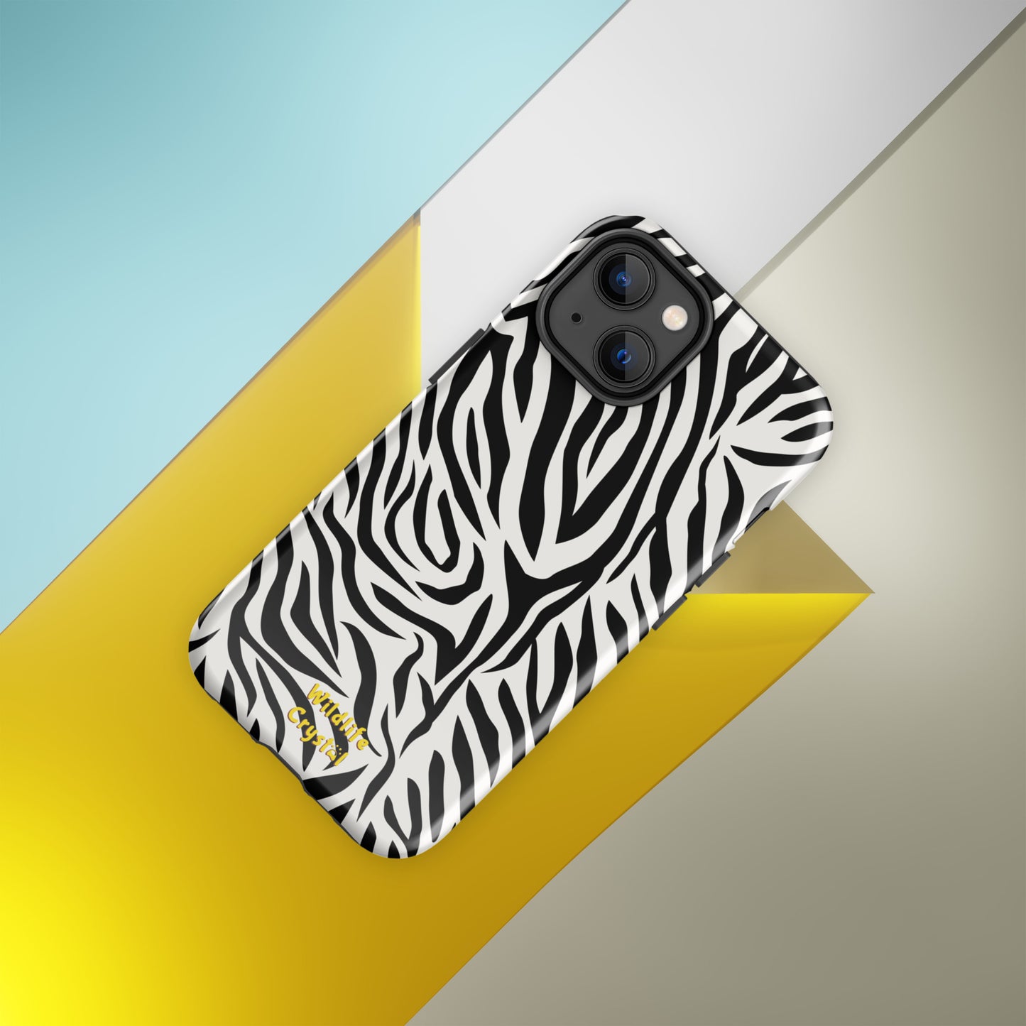 Zebra Print Tough Case for iPhone®