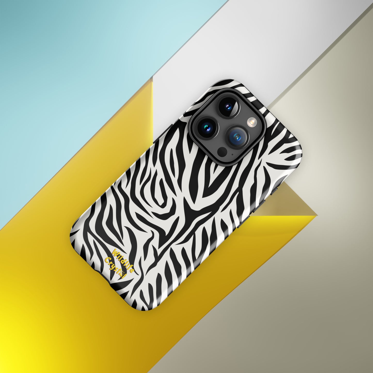 Zebra Print Tough Case for iPhone®