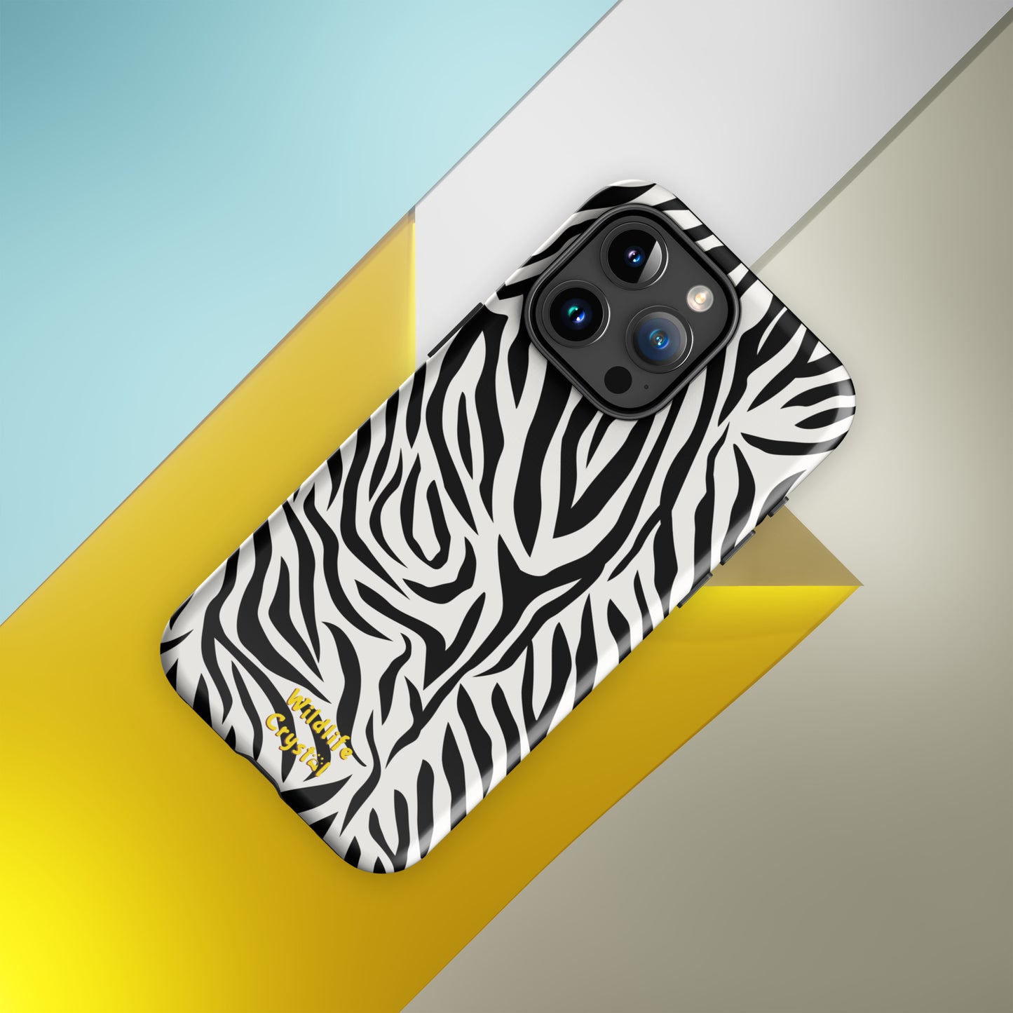 Zebra Print Tough Case for iPhone®