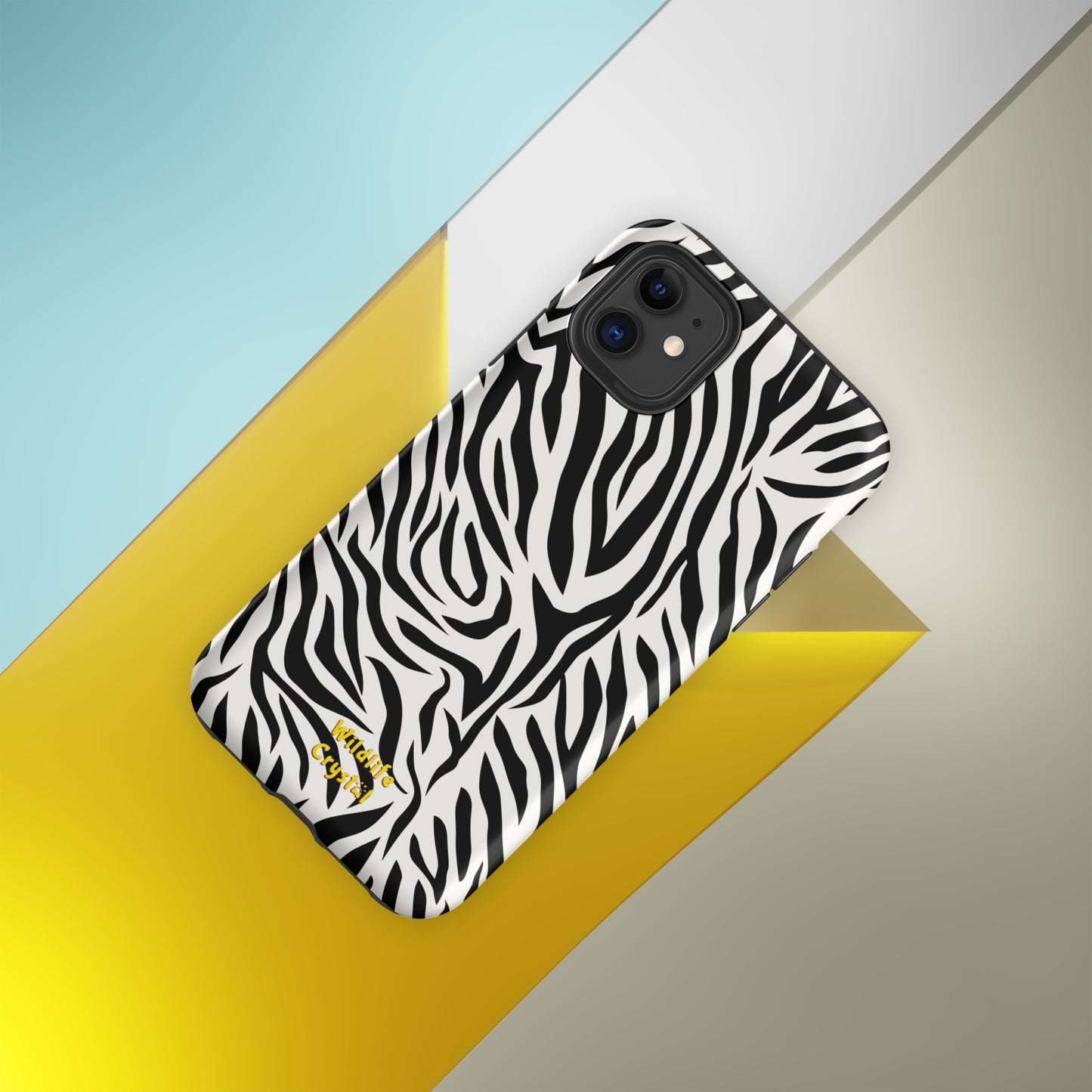 Zebra Print Tough Case for iPhone®