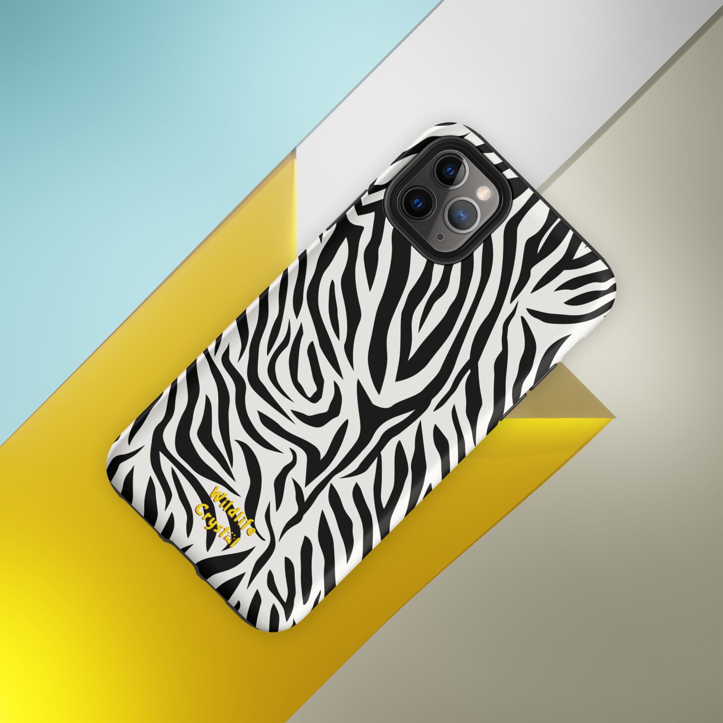 Zebra Print Tough Case for iPhone®