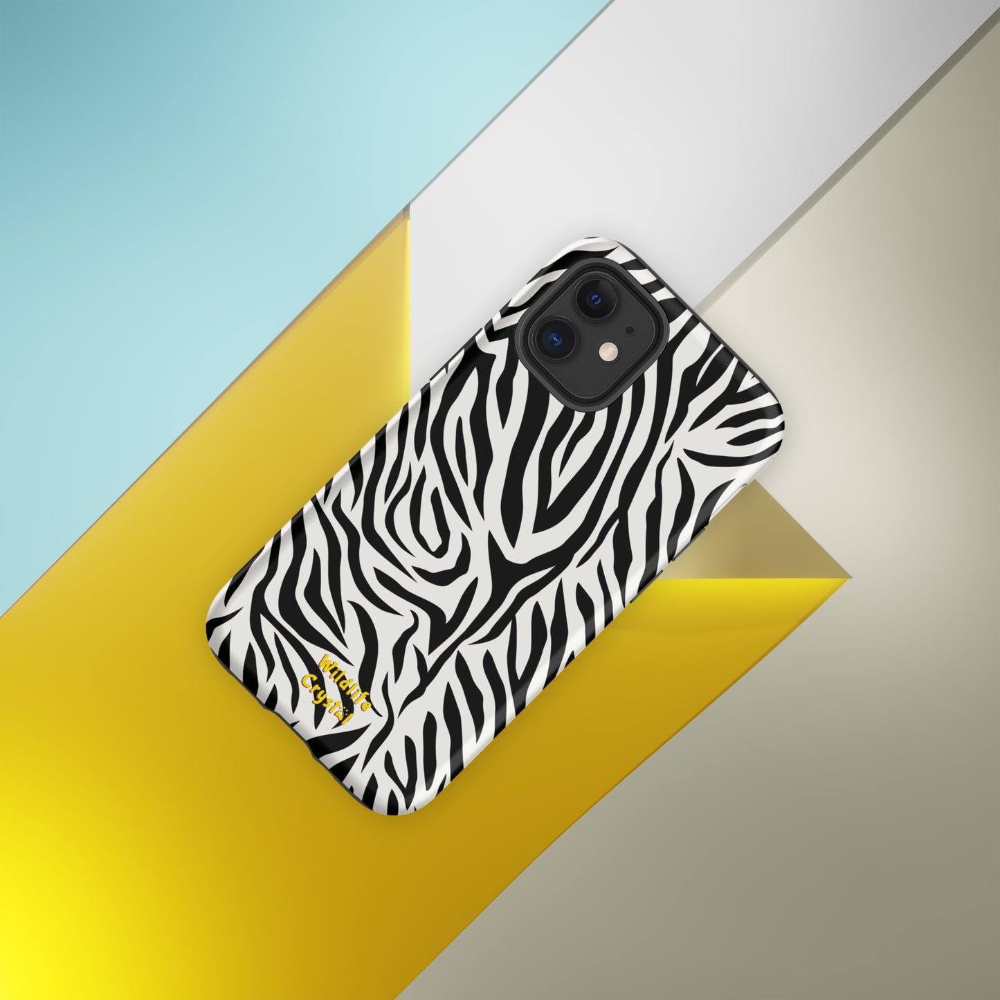 Zebra Print Tough Case for iPhone®