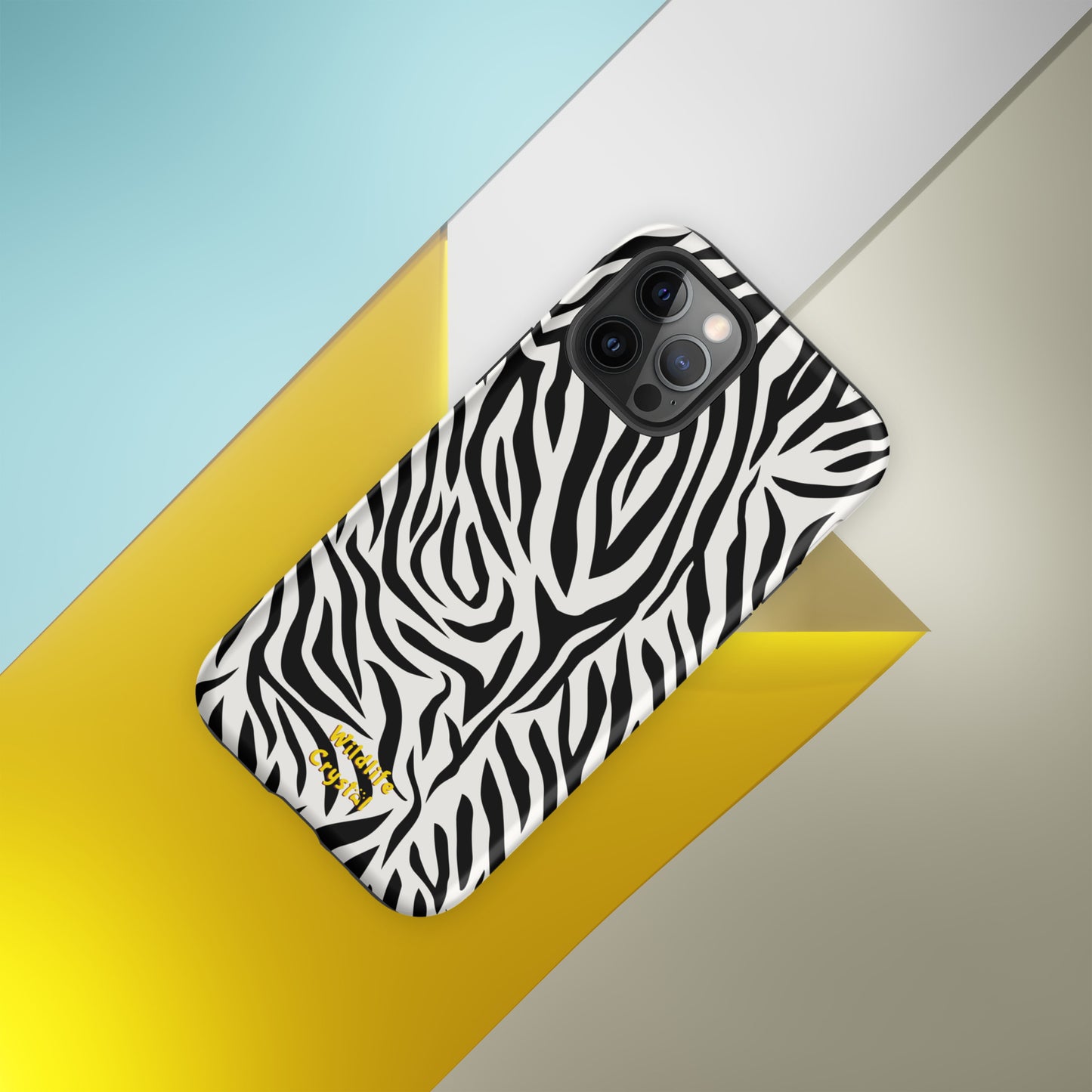 Zebra Print Tough Case for iPhone®