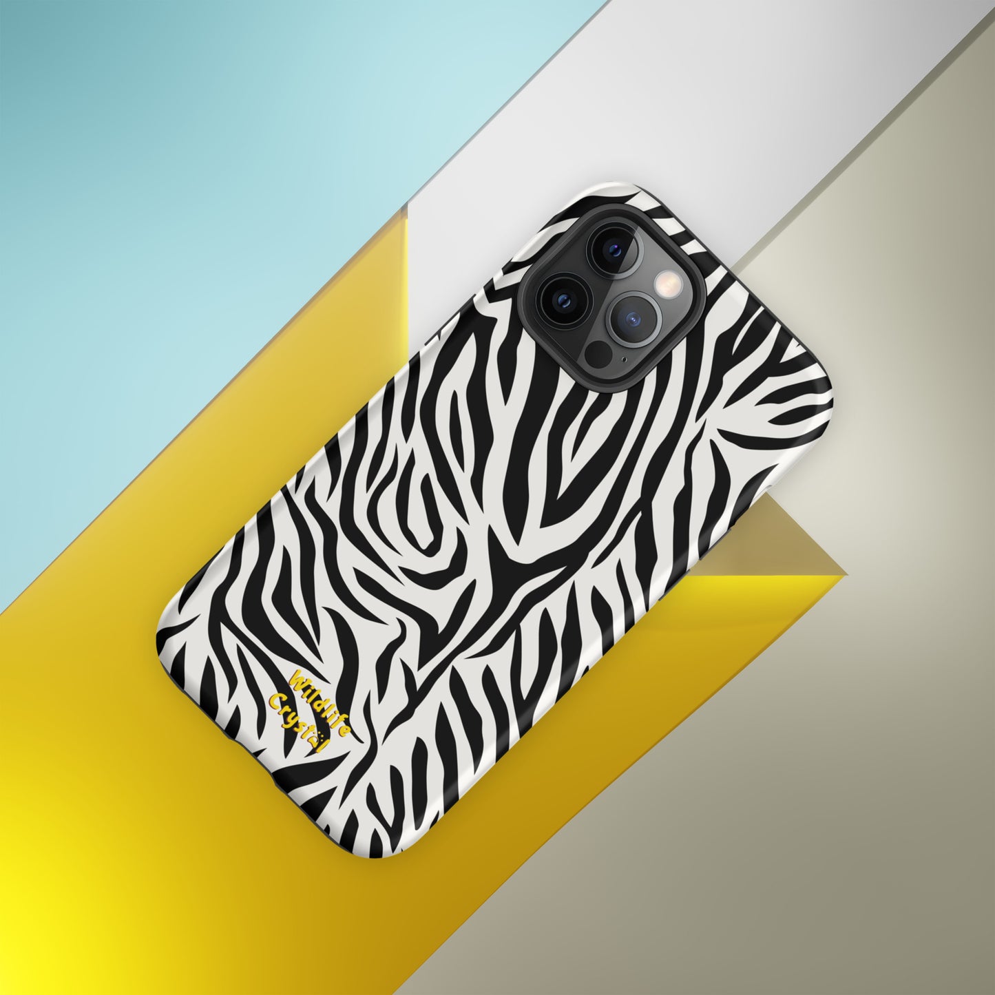 Zebra Print Tough Case for iPhone®