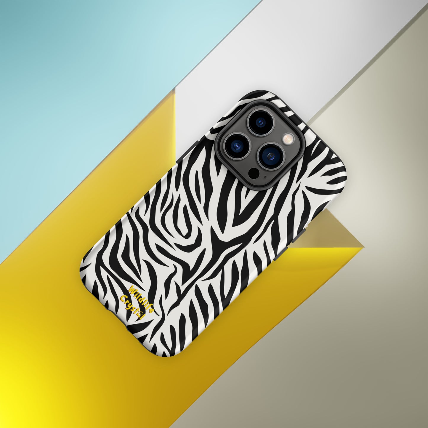 Zebra Print Tough Case for iPhone®