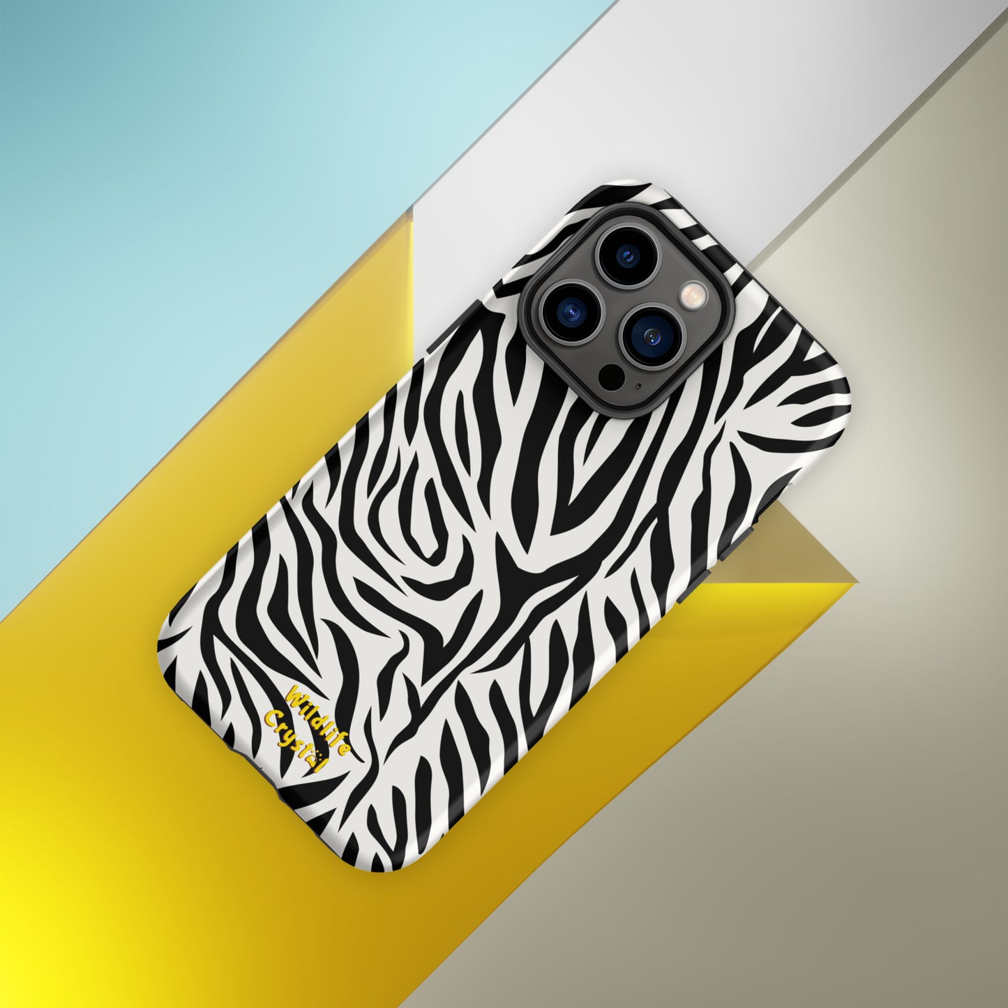 Zebra Print Tough Case for iPhone®